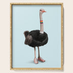 Sporty Ostrich Serving Tray Gallery Image 1