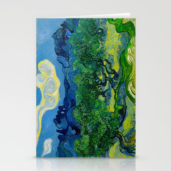 Olive Trees by Vincent Van Gogh Oil Painting Stationery Card Gallery Image 2