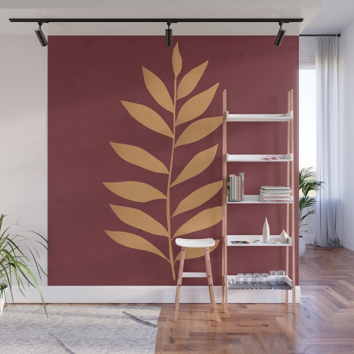 minimal plant 80 Wall Mural Gallery Image 1