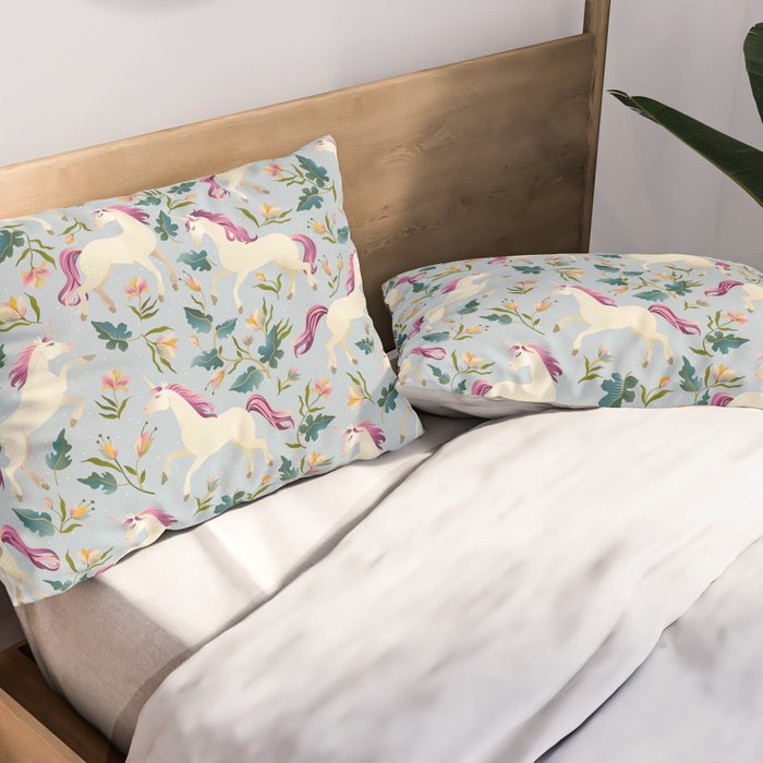Magical Unicorn Pillow Sham Gallery Image 2