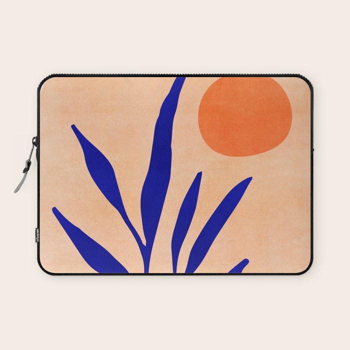 Golden Afternoon Abstract Landscape Laptop Sleeve Gallery Image 1