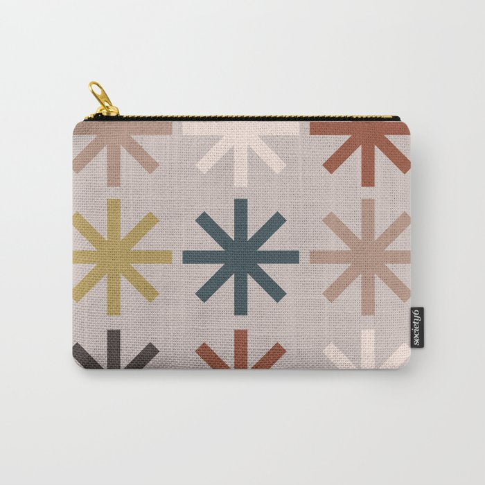 Snowflake 04 Carry All Pouch Gallery Image 1
