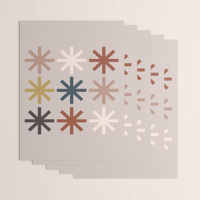 Snowflake 04 Wrapping Paper Gallery Image 3