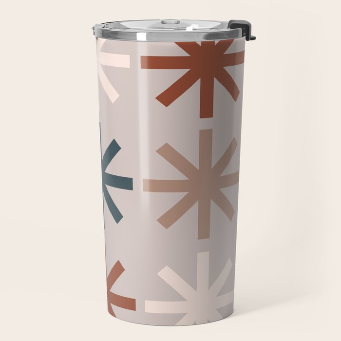 Snowflake 04 Travel Mug Gallery Image 2