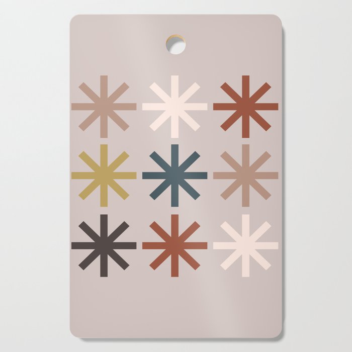 Snowflake 04 Cutting Board Gallery Image 1