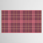 Warm Retro Plaid Pattern Tablecloth Gallery Image 2
