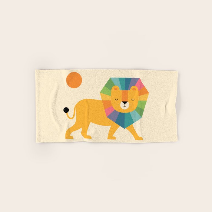 Lion Shine Hand & Bath Towel Gallery Image 1