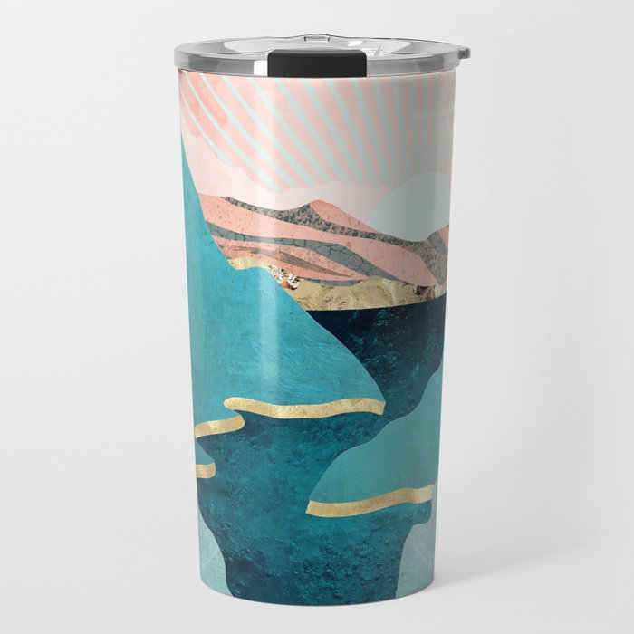 Mint Mountains Travel Mug Gallery Image 1