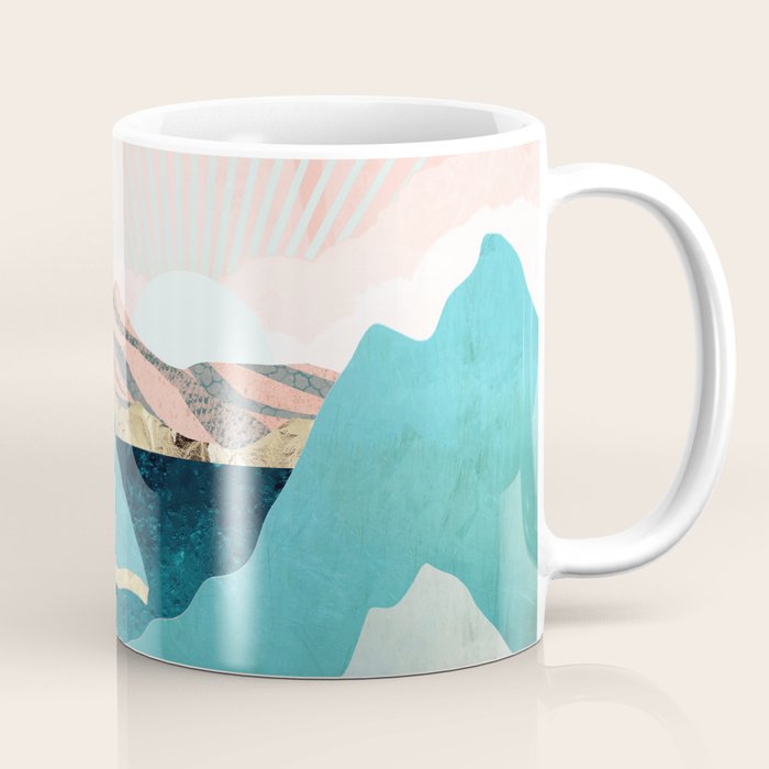 Mint Mountains Coffee Mug Gallery Image 1
