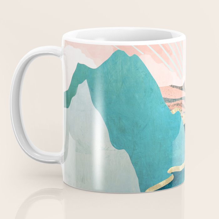 Mint Mountains Coffee Mug Gallery Image 3