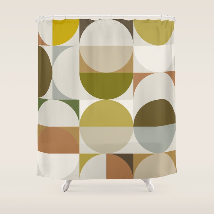 Mid Century 09A Shower Curtain Gallery Image 1