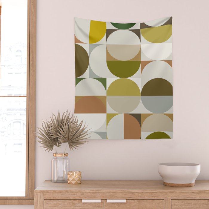 Mid Century 09A Wall Tapestry Gallery Image 2