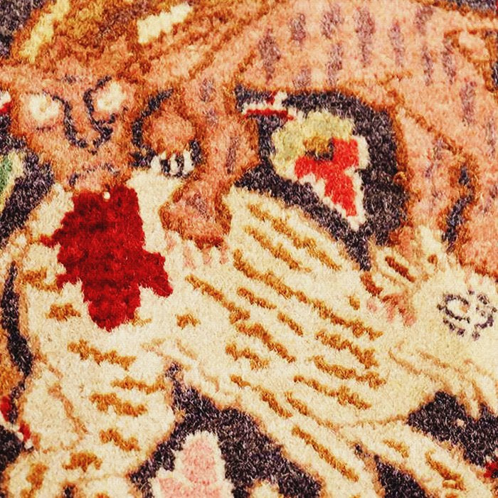 Antique Persian Animal Rug Print Coffee Mug Gallery Image 2