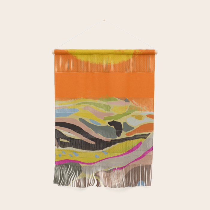 sun hills abstract landscape Wall Hanging Gallery Image 1