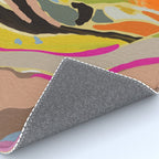 sun hills abstract landscape Rug Gallery Image 4