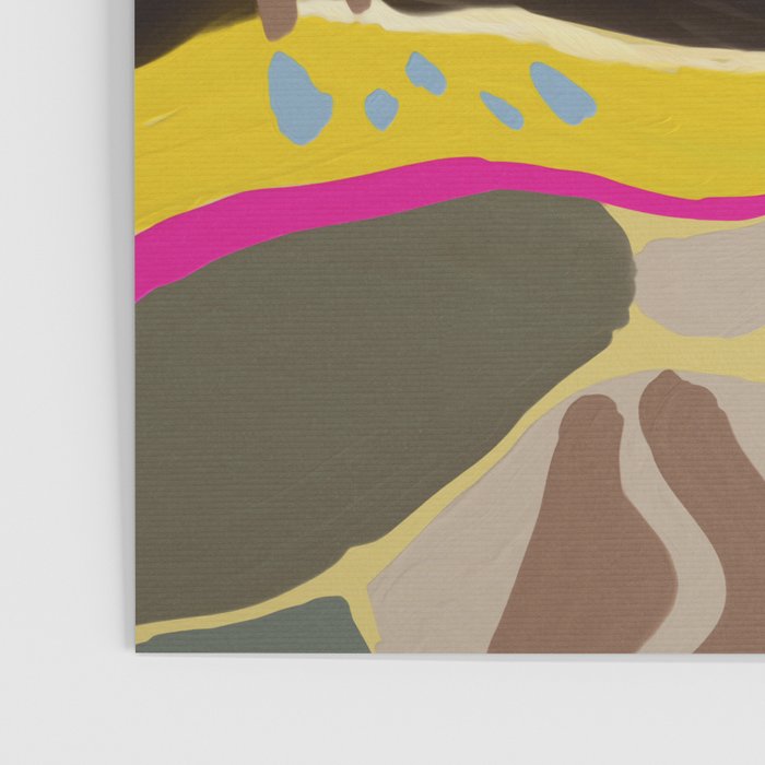 sun hills abstract landscape Poster Gallery Image 3