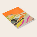 sun hills abstract landscape Notebook Gallery Image 2