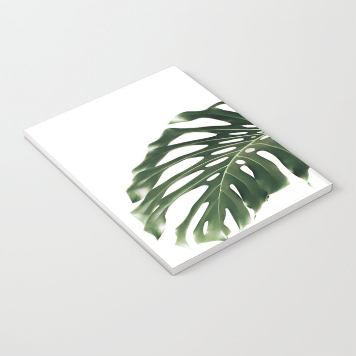 Minimalist Monstera Notebook Gallery Image 3