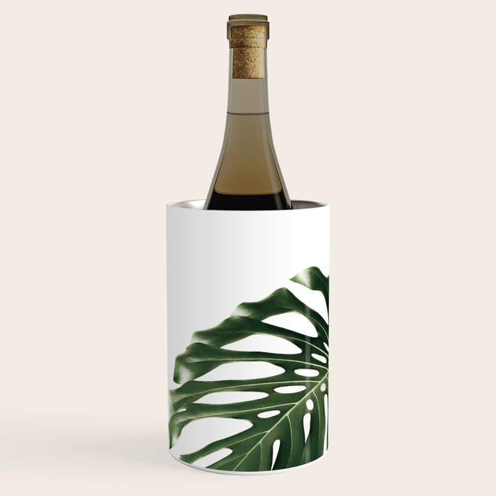 Minimalist Monstera Wine Chiller Gallery Image 2