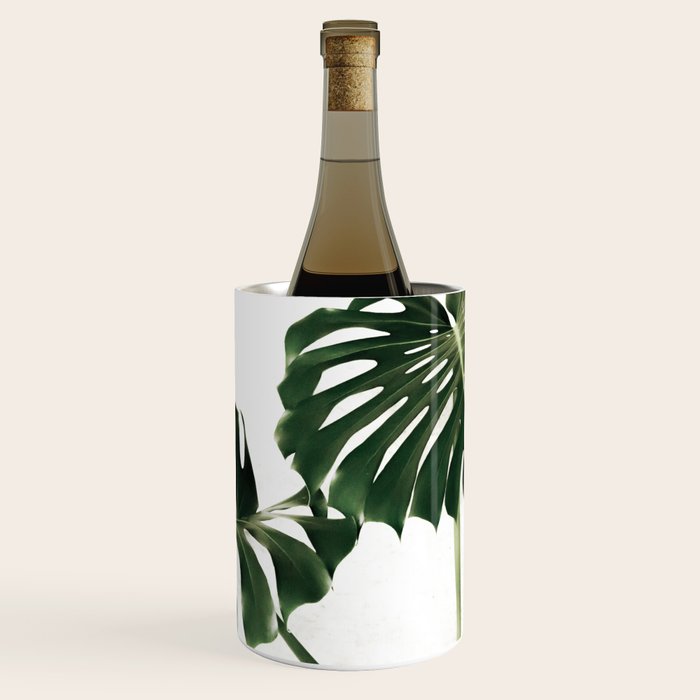 Minimalist Monstera Wine Chiller Gallery Image 3