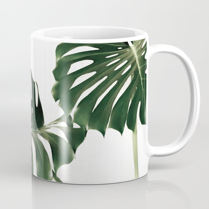 Minimalist Monstera Coffee Mug Gallery Image 1
