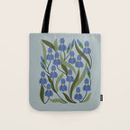 Blue Iris Tote Bag Gallery Image 1