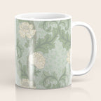 Vintage Floral Arts and Crafts Style Coffee Mug Gallery Image 1