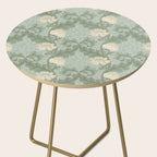 Vintage Floral Arts and Crafts Style Side Table Gallery Image 2