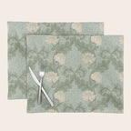Vintage Floral Arts and Crafts Style Placemat Gallery Image 1