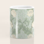 Vintage Floral Arts and Crafts Style Coffee Mug Gallery Image 4
