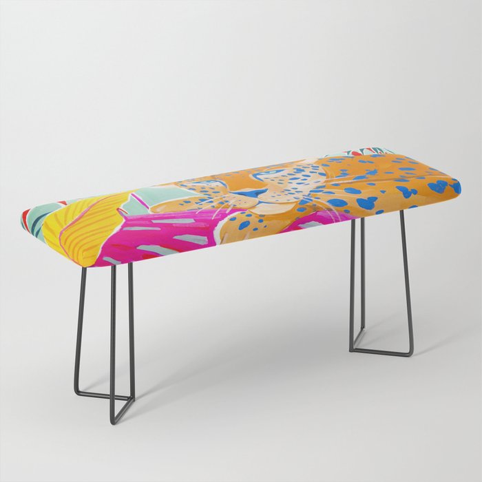 Vibrant Jungle Bench Gallery Image 1