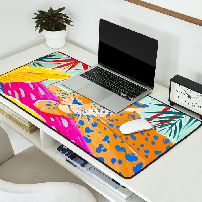 Vibrant Jungle Desk Mat Gallery Image 2