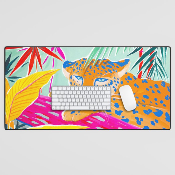 Vibrant Jungle Desk Mat Gallery Image 1