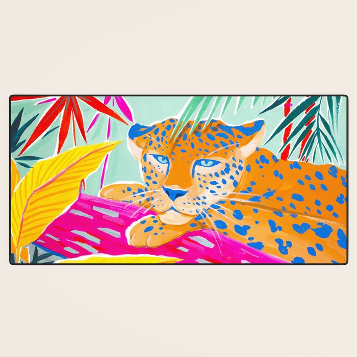 Vibrant Jungle Desk Mat Gallery Image 3