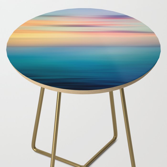 Abstract Seascape Side Table Gallery Image 2