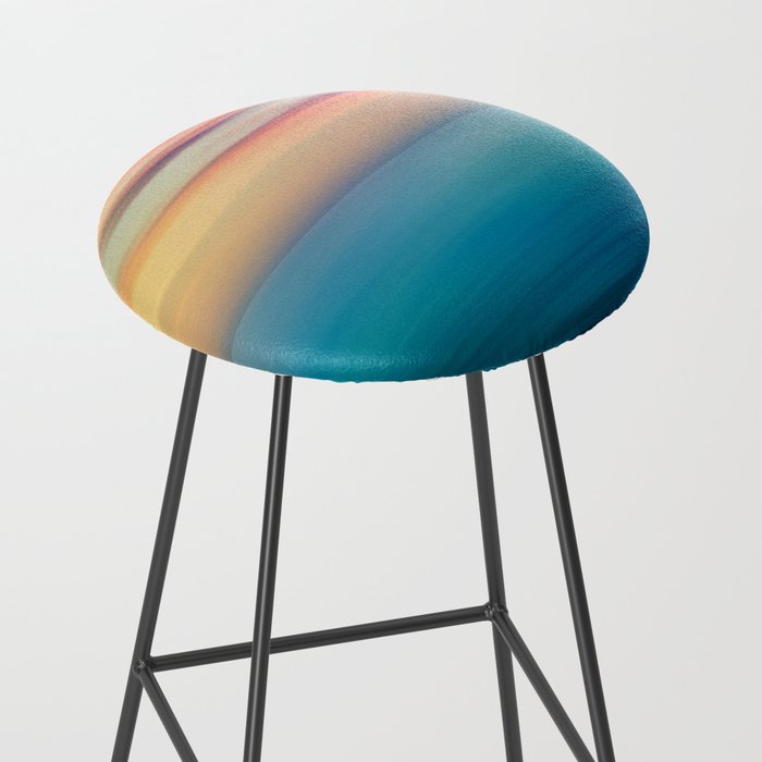 Abstract Seascape Stool Gallery Image 2