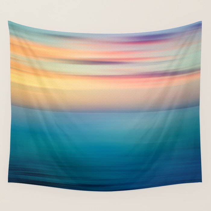 Abstract Seascape Wall Tapestry Gallery Image 1