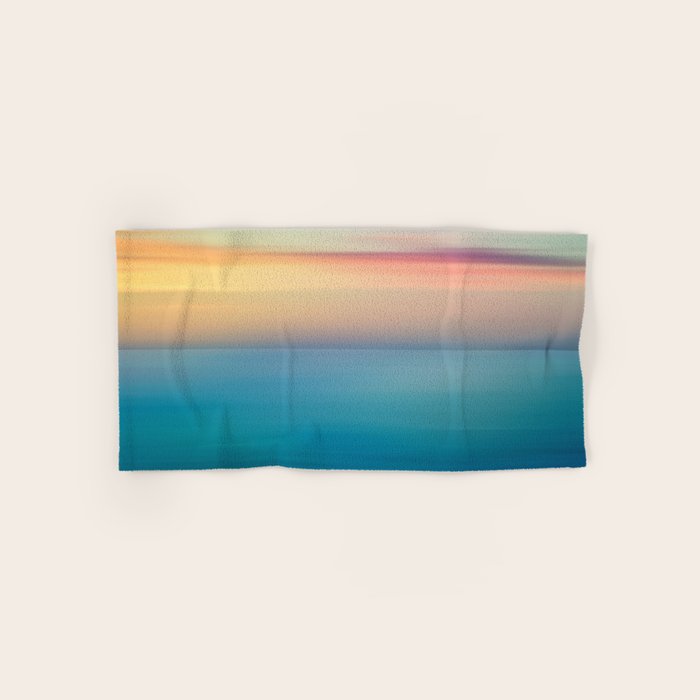 Abstract Seascape Bath Towel Gallery Image 1