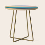 Abstract Seascape Side Table Gallery Image 1