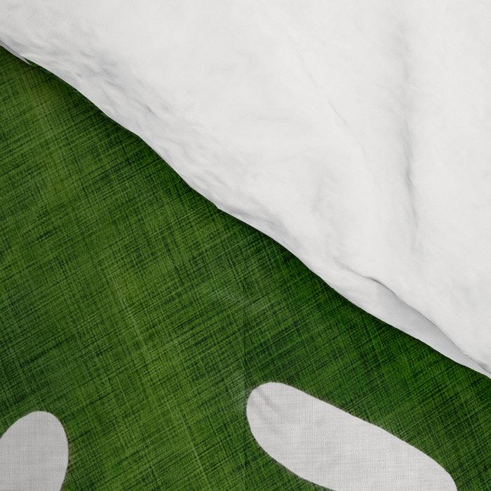 Monstera Leaf I Comforter Gallery Image 4