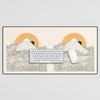 Good Morning Meow 1 Desk Mat Gallery Image 1