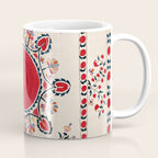 Tashkent Suzani Kokand Uzbekistan Embroidery Print Coffee Mug Gallery Image 1