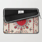 Tashkent Suzani Kokand Uzbekistan Embroidery Print Laptop Sleeve Gallery Image 2