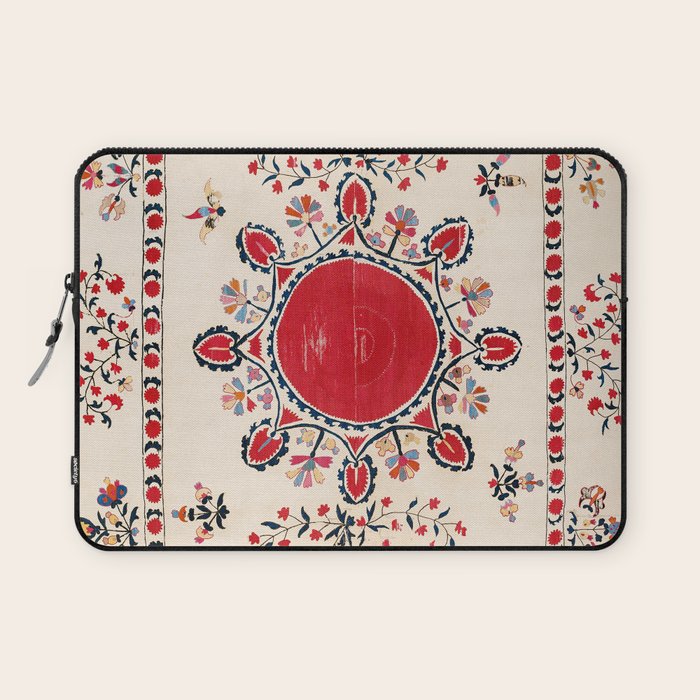 Tashkent Suzani Kokand Uzbekistan Embroidery Print Laptop Sleeve Gallery Image 1