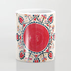 Tashkent Suzani Kokand Uzbekistan Embroidery Print Coffee Mug Gallery Image 4
