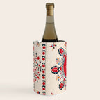 Tashkent Suzani Kokand Uzbekistan Embroidery Print Wine Chiller Gallery Image 2
