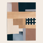 Modern Abstraction Mocha Mousse 3 Poster Gallery Image 4