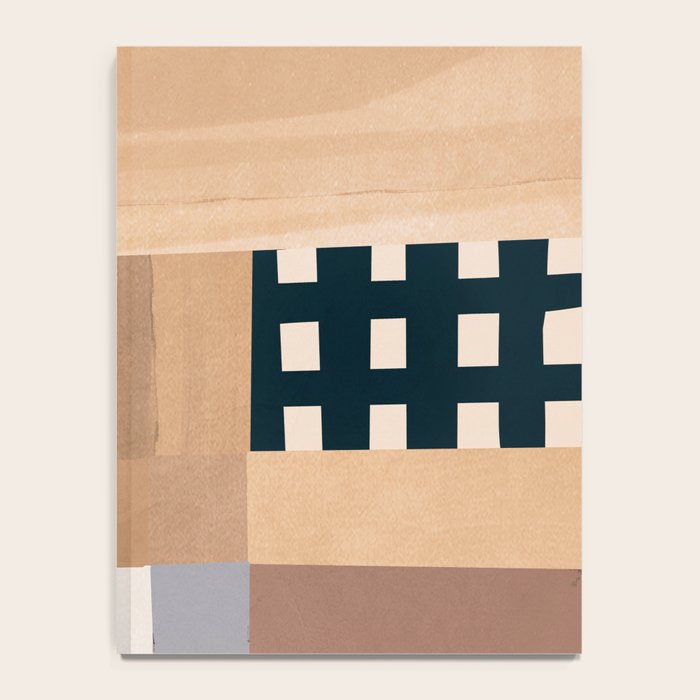 Modern Abstraction Mocha Mousse 3 Notebook Gallery Image 4