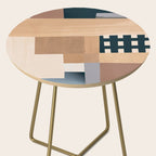 Modern Abstraction Mocha Mousse 3 Side Table Gallery Image 2