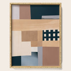 Modern Abstraction Mocha Mousse 3 Serving Tray Gallery Image 1